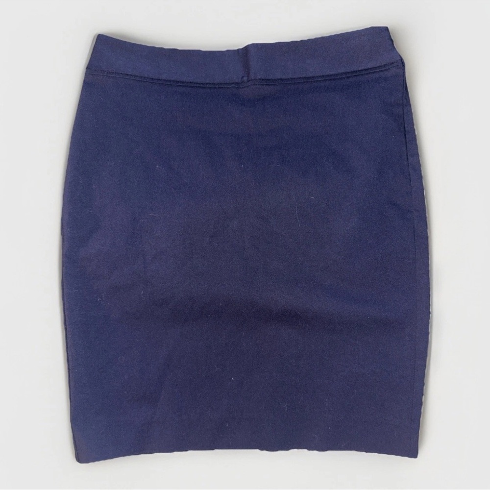 NWT THE LIMITED Women’s Exact Stretch Blue Pencil Skirt Sz 6 Business Stretch - Picture 2 of 8